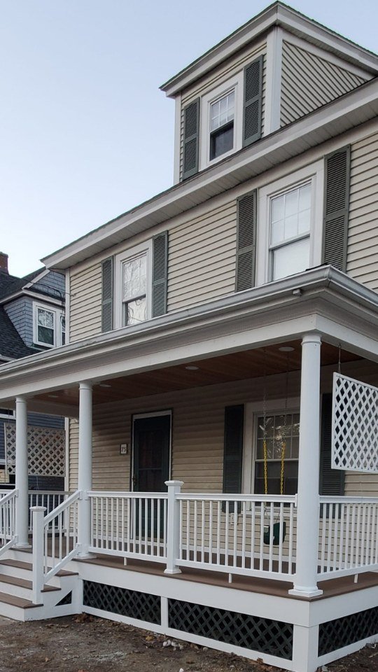 Full home exterior renovation