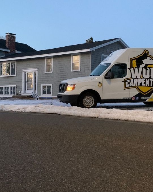 Kitchen remodeling project Wolf Carpenters