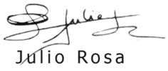 Julio's signature